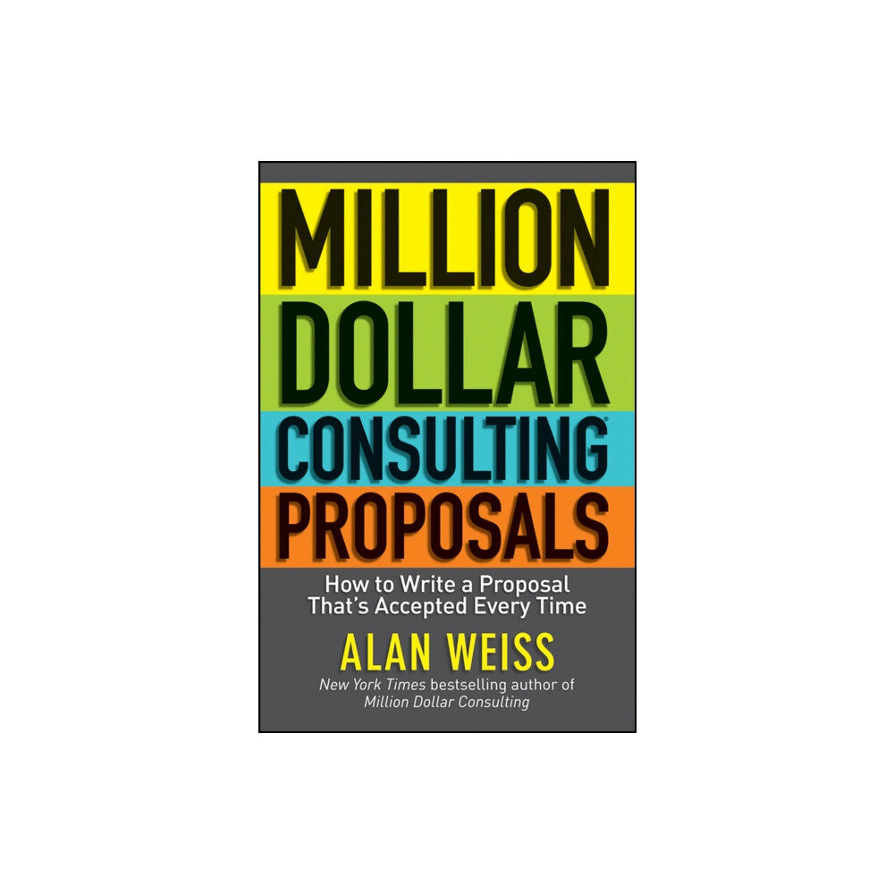 John Wiley & Sons Inc Million Dollar Consulting Proposals (häftad, eng)