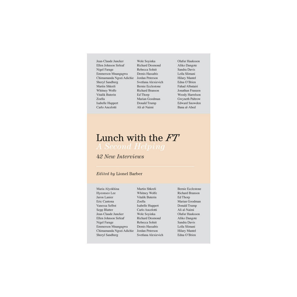 Penguin books ltd Lunch with the FT (inbunden, eng)
