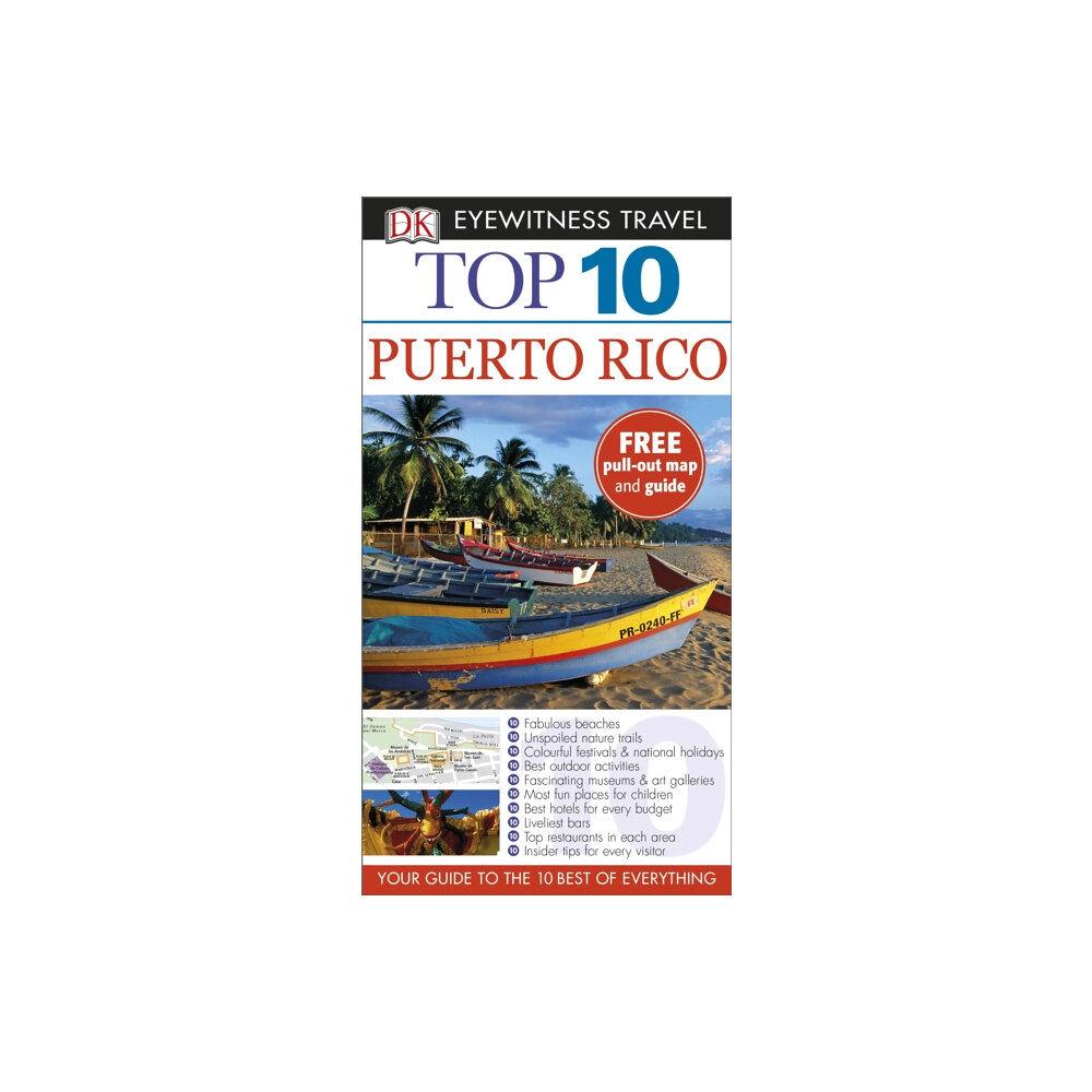 Dorling Kindersley Ltd Top 10 Puerto Rico (häftad, eng)