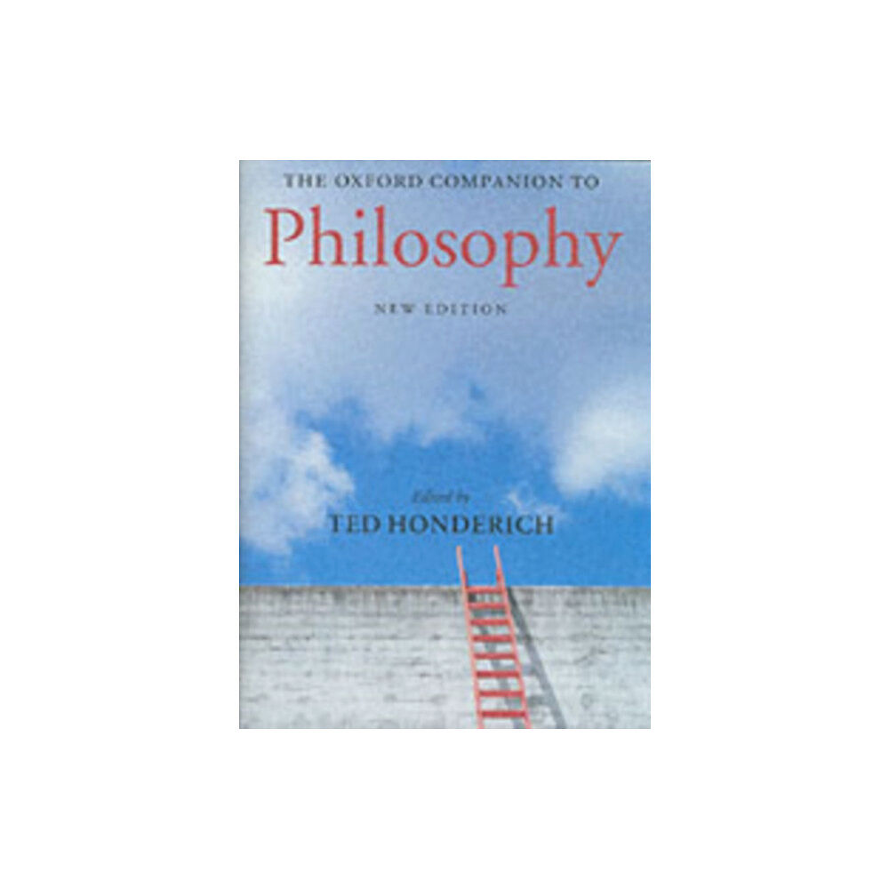 Oxford University Press The Oxford Companion to Philosophy (inbunden, eng)