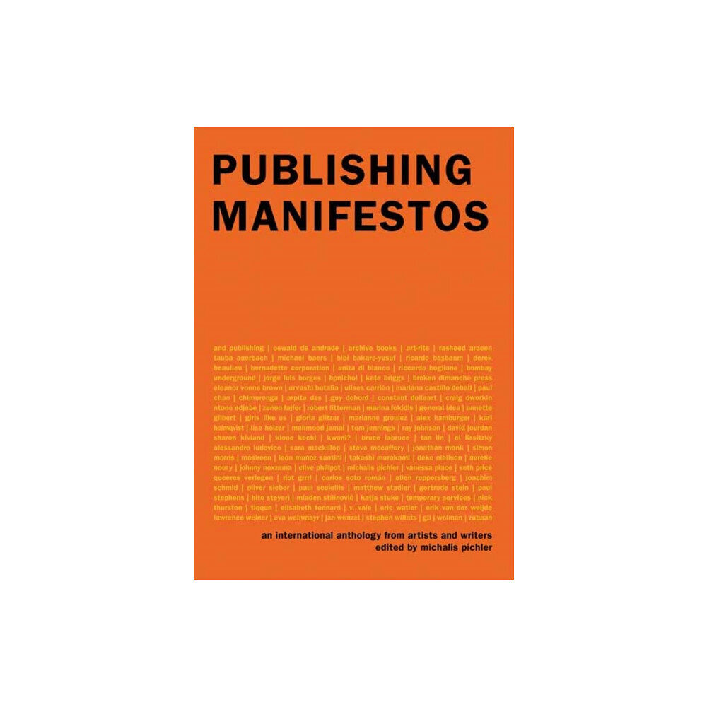 Mit press ltd Publishing Manifestos (häftad, eng)