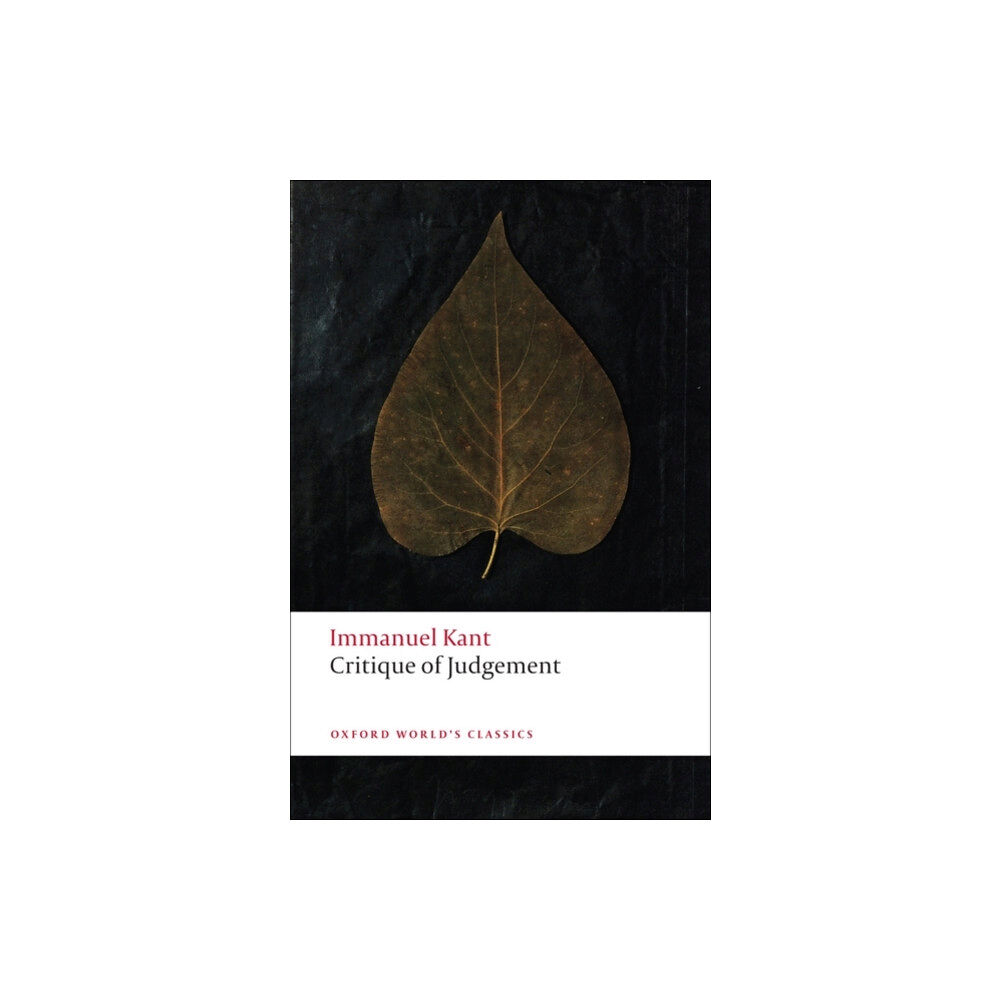 Oxford University Press Critique of Judgement (häftad, eng)