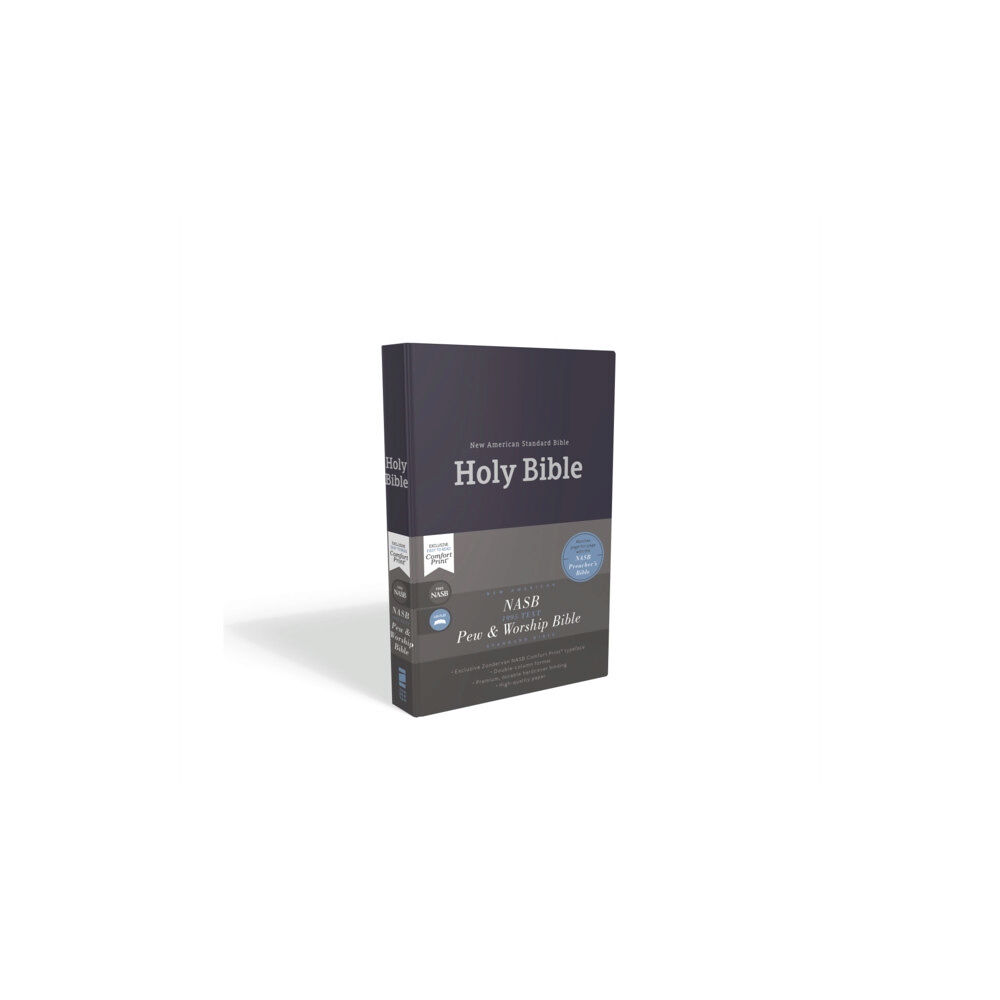 Zondervan NASB, Church Bible (Pew Bible), Hardcover, Blue, 1995 Text, Comfort Print (inbunden, eng)
