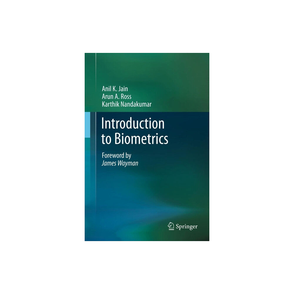 Springer-Verlag New York Inc. Introduction to Biometrics (inbunden, eng)