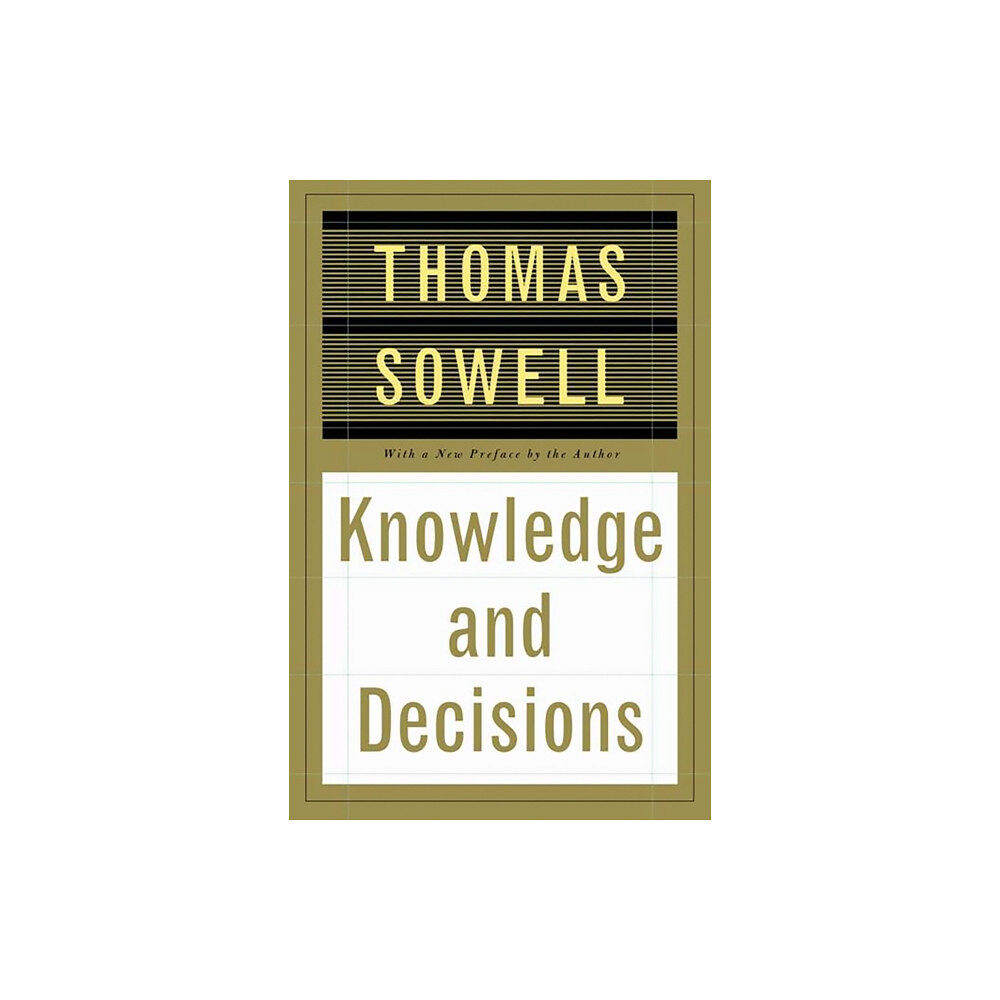 Basic Books Knowledge And Decisions (häftad, eng)