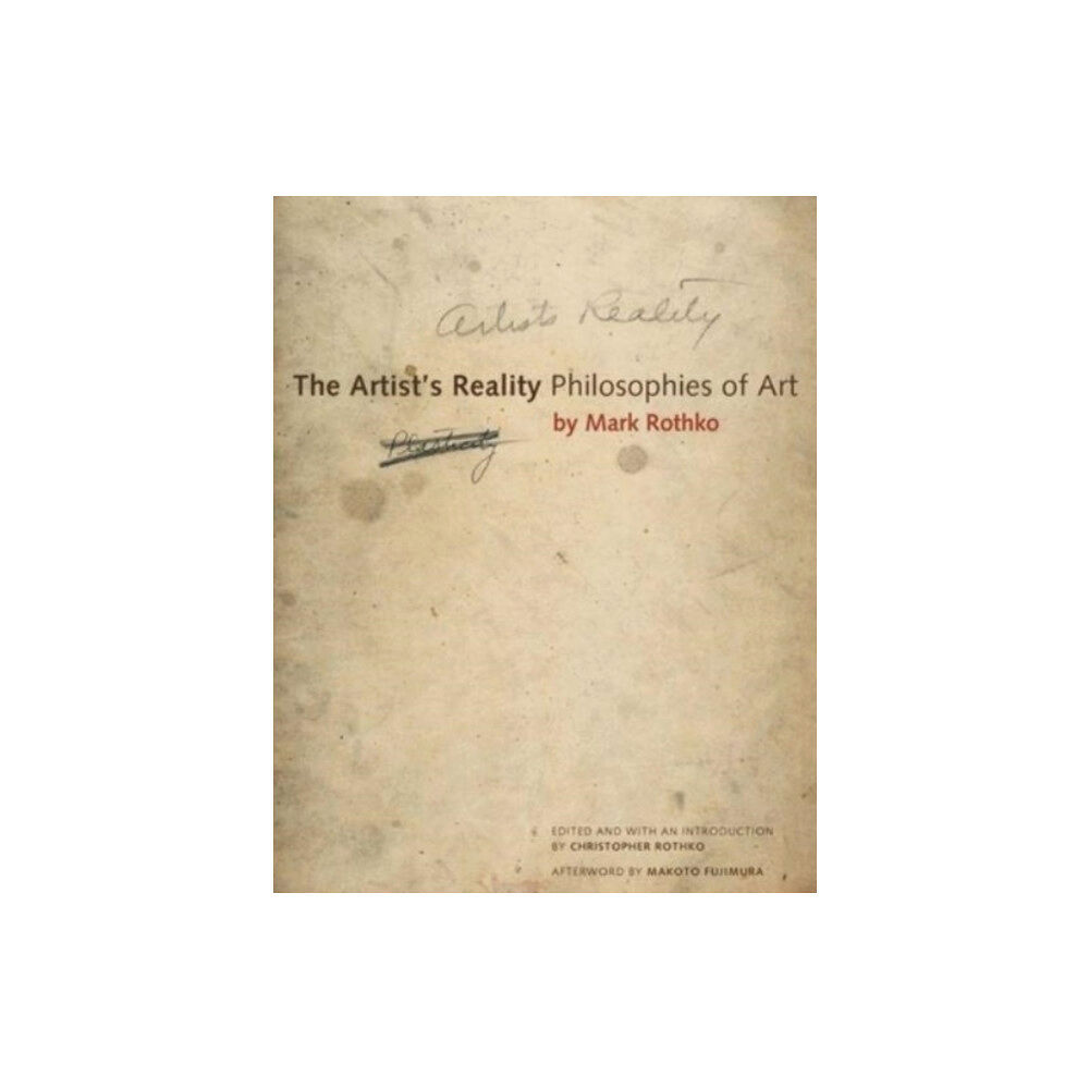 Yale university press The Artist's Reality (häftad, eng)