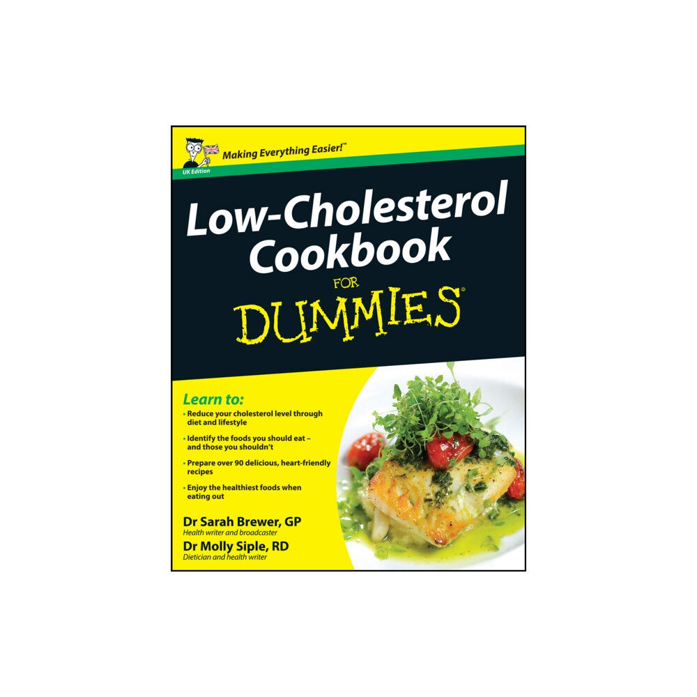 John Wiley & Sons Inc Low-Cholesterol Cookbook For Dummies, UK Edition (häftad, eng)