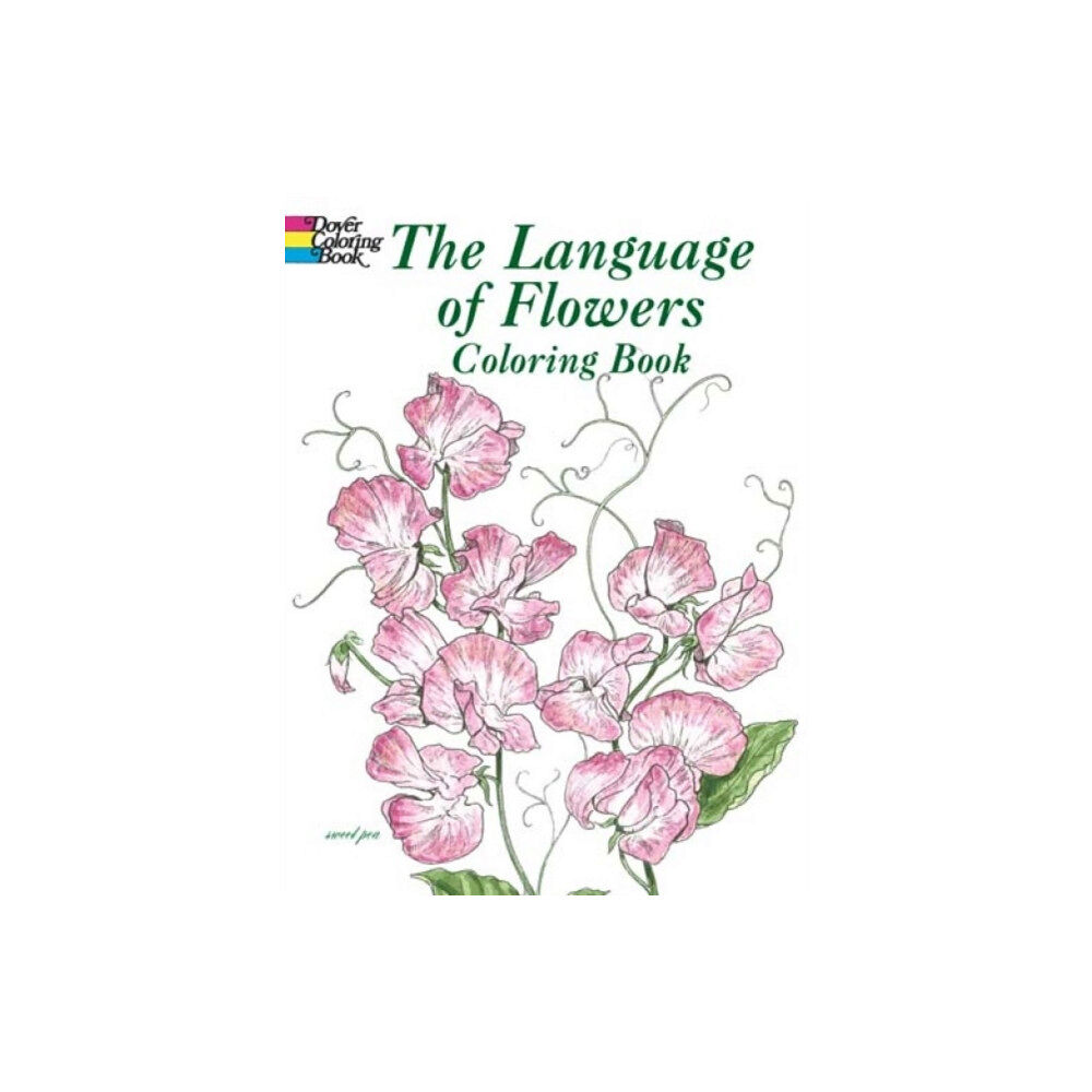 Dover publications inc. The Language of Flowers Coloring Book (häftad, eng)