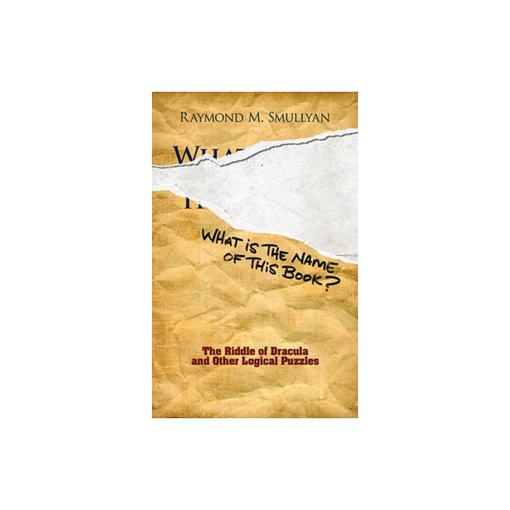 Dover publications inc. What is the Name of This Book? (häftad, eng)