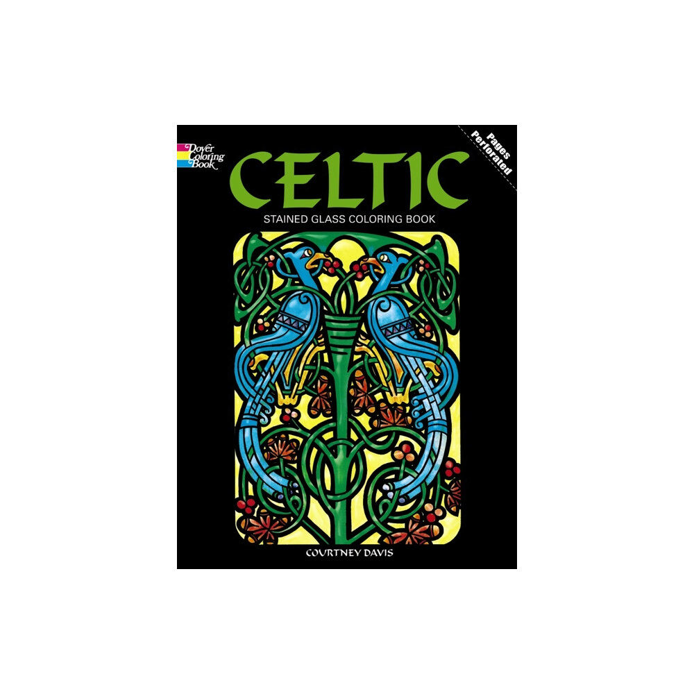 Dover publications inc. Celtic Stained Glass Coloring Book (häftad, eng)
