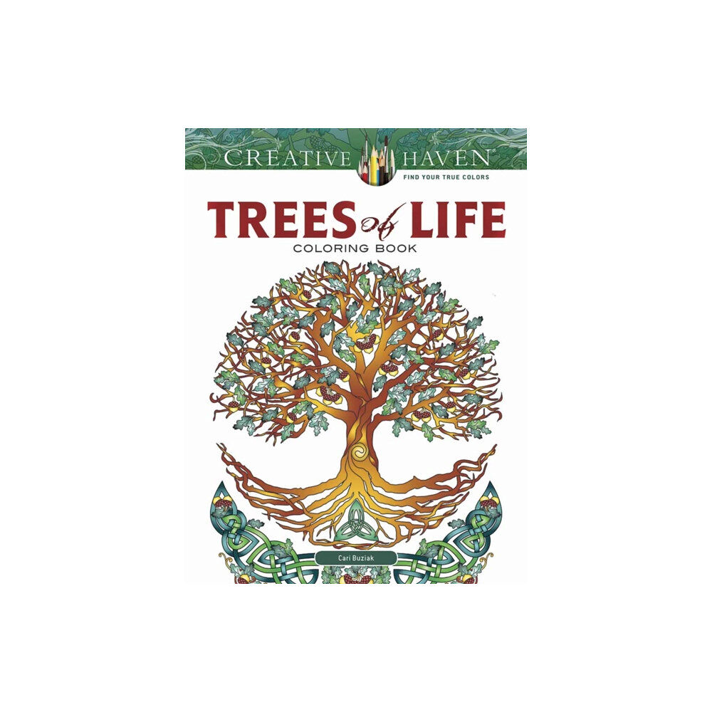 Dover publications inc. Creative Haven Trees of Life Coloring Book (häftad, eng)