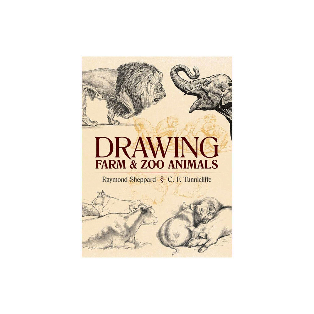 Dover publications inc. Drawing Farm and Zoo Animals (häftad, eng)