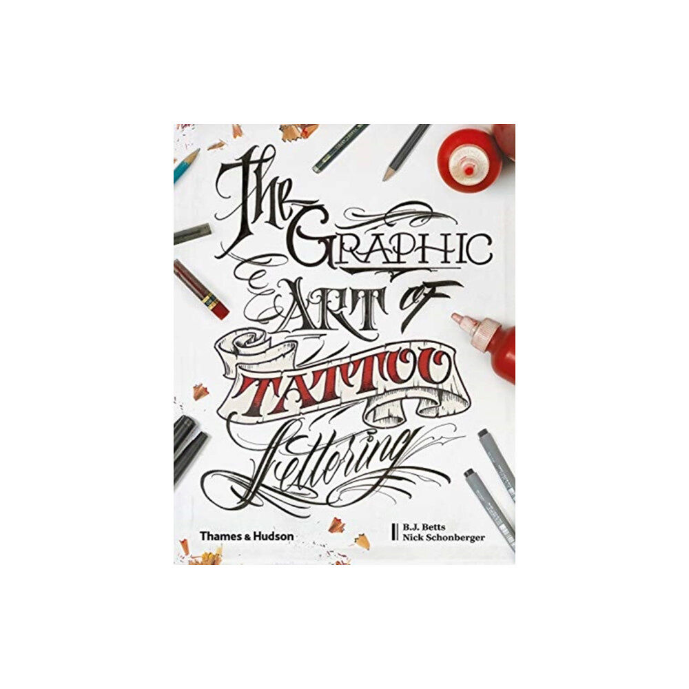 Thames & Hudson Ltd The Graphic Art of Tattoo Lettering (inbunden, eng)