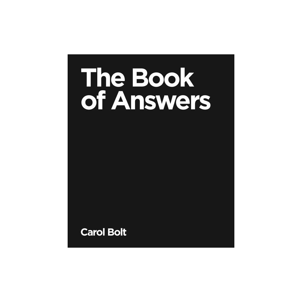 Transworld publishers ltd The Book Of Answers (inbunden, eng)