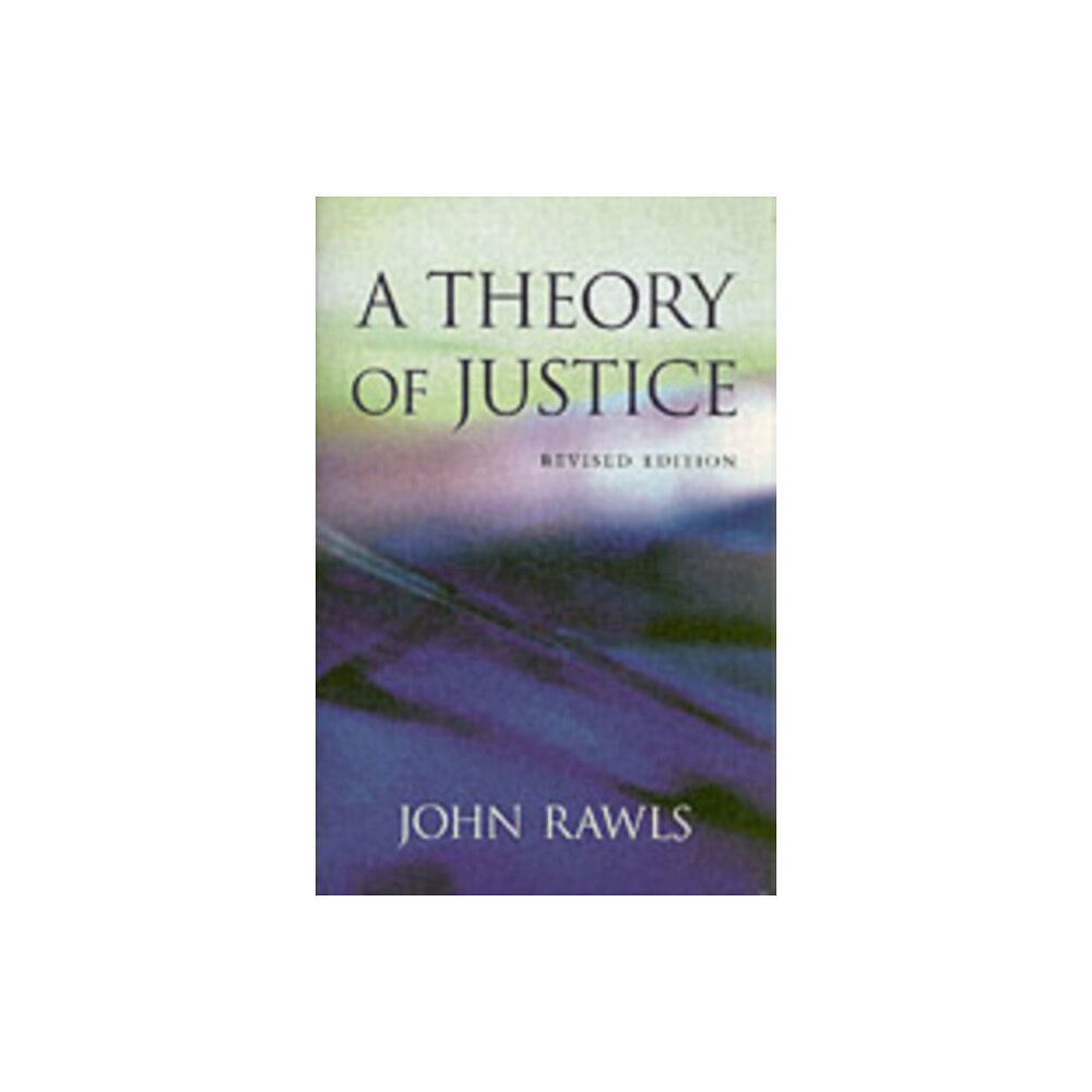 Harvard university press A Theory of Justice (häftad, eng)