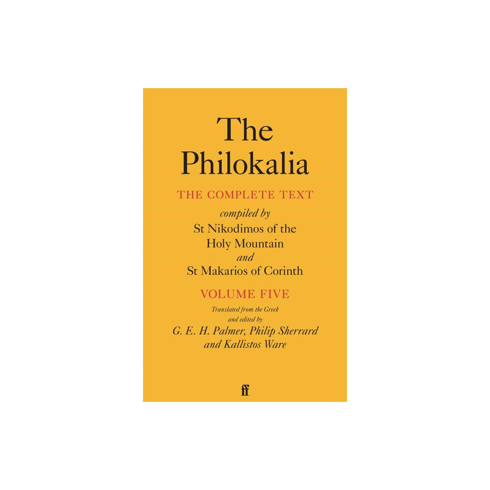 Faber & Faber The Philokalia Vol 5 (häftad, eng)