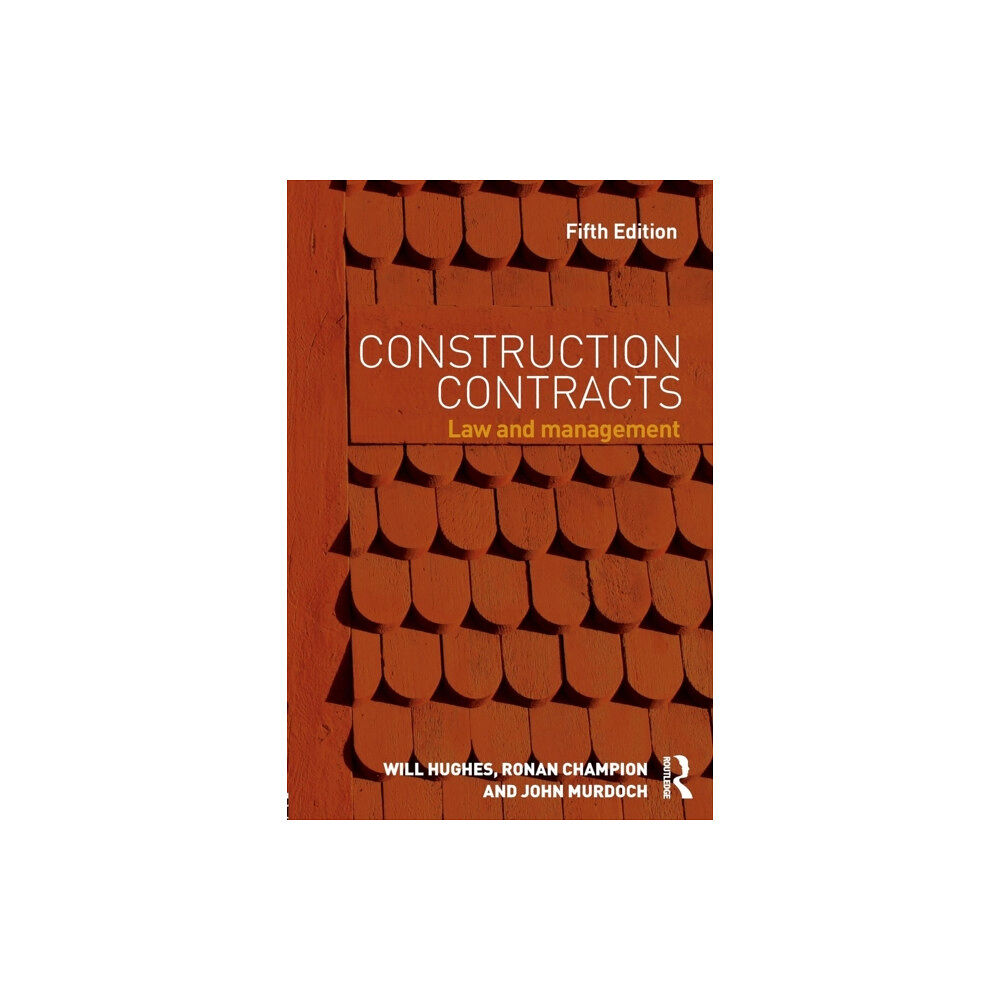 Taylor & francis ltd Construction Contracts (häftad, eng)