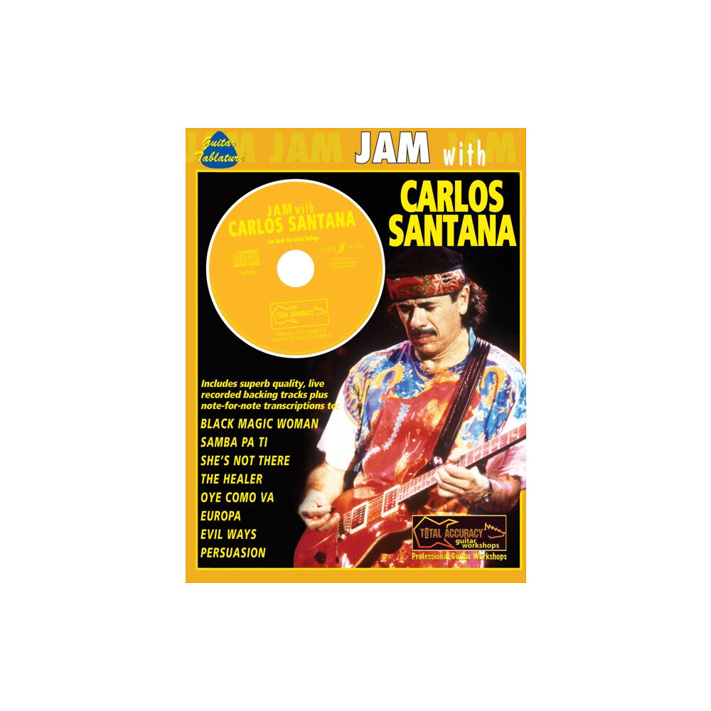 Faber Music Ltd Jam With Carlos Santana (häftad, eng)