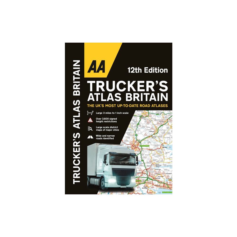 AA Publishing AA Trucker's Atlas Britain (bok, spiral, eng)