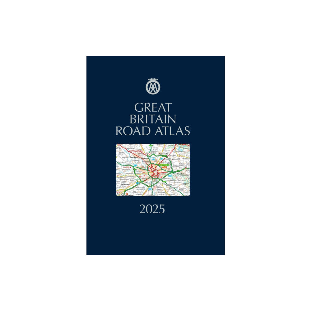 AA Publishing AA Great Britain Road Atlas 2025 (inbunden, eng)