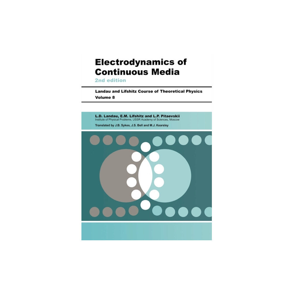 Elsevier Science & Technology Electrodynamics of Continuous Media (häftad, eng)