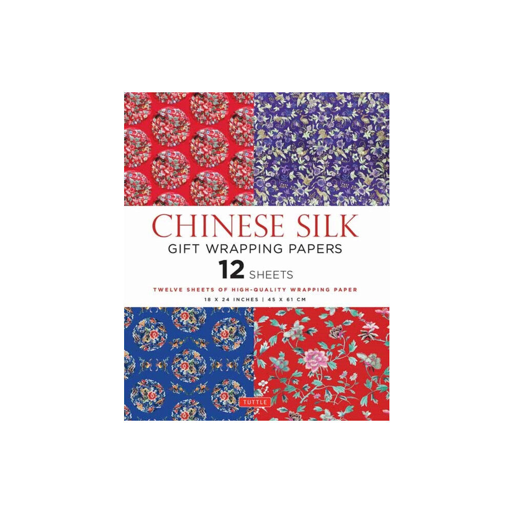 Tuttle Publishing Chinese Silk Gift Wrapping Papers - 12 Sheets (häftad, eng)