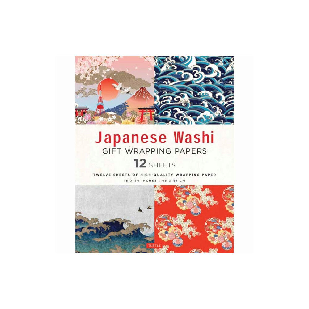 Tuttle Publishing Japanese Washi Gift Wrapping Papers - 12 Sheets (häftad, eng)