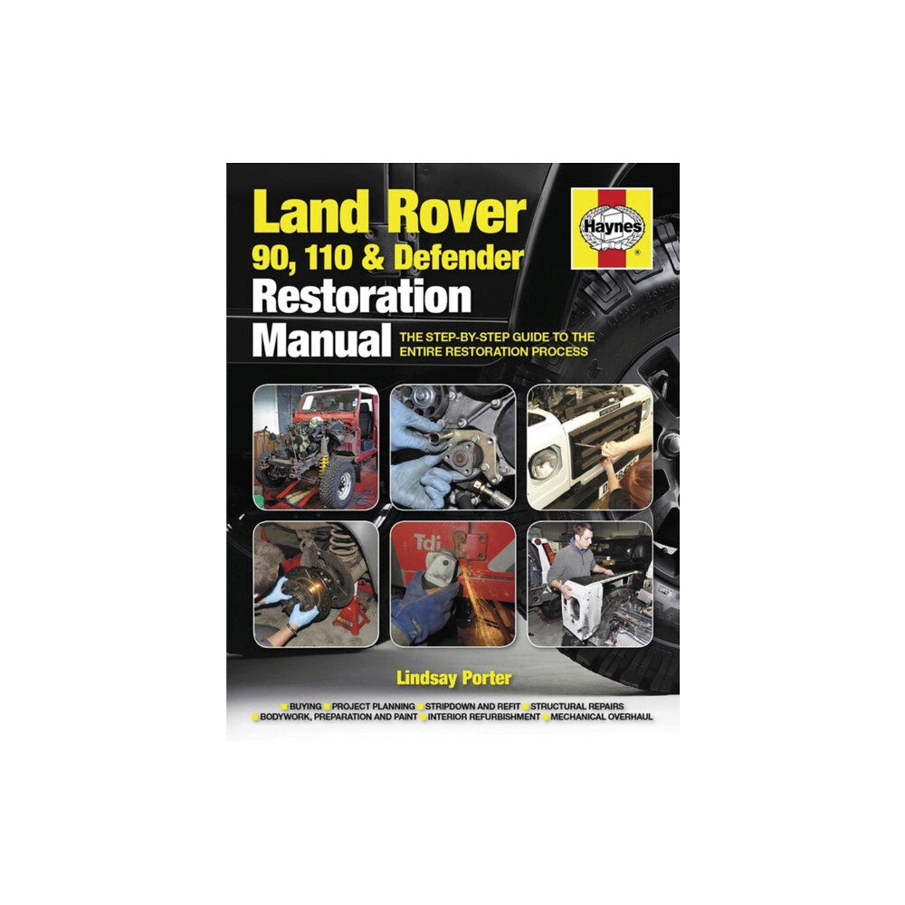 Haynes Publishing Group Land Rover 90, 110 & Defender Restoration Manual (inbunden, eng)