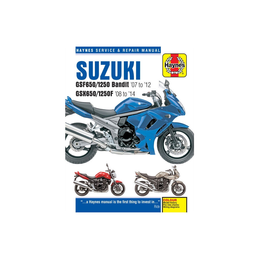 Haynes Publishing Group Suzuki GSF650/1250 Bandit & GSX650/1250F (07-14) Haynes Repair Manual (häftad, eng)