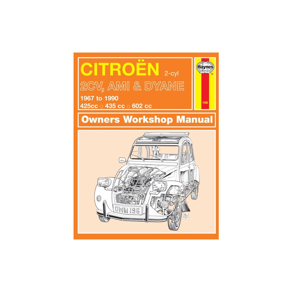 Haynes Publishing Group Citroen 2CV, Ami & Dyane (67 - 90) Haynes Repair Manual (häftad, eng)