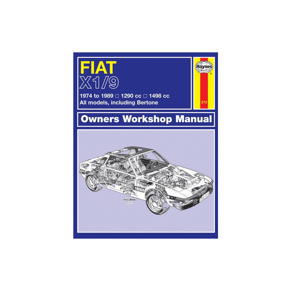 Haynes Publishing Group Fiat X1/9 (74 - 89) Haynes Repair Manual (häftad, eng)