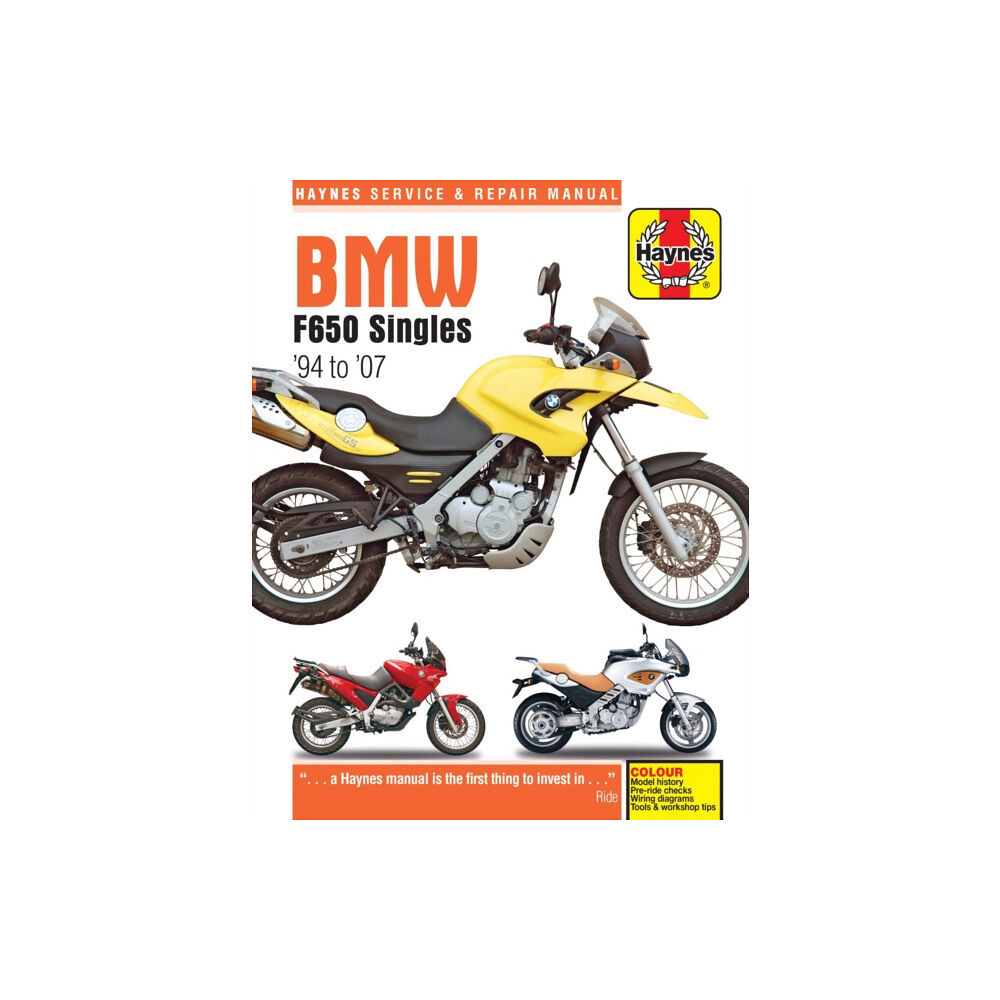 Haynes Publishing Group BMW F650 Singles (94 - 07) Haynes Repair Manual (häftad, eng)