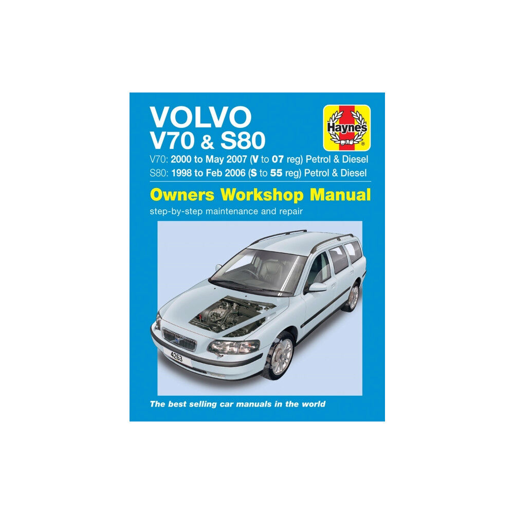 Haynes Publishing Group Volvo V70 / S80 Petrol & Diesel (98 - 07) Haynes Repair Manual (häftad, eng)