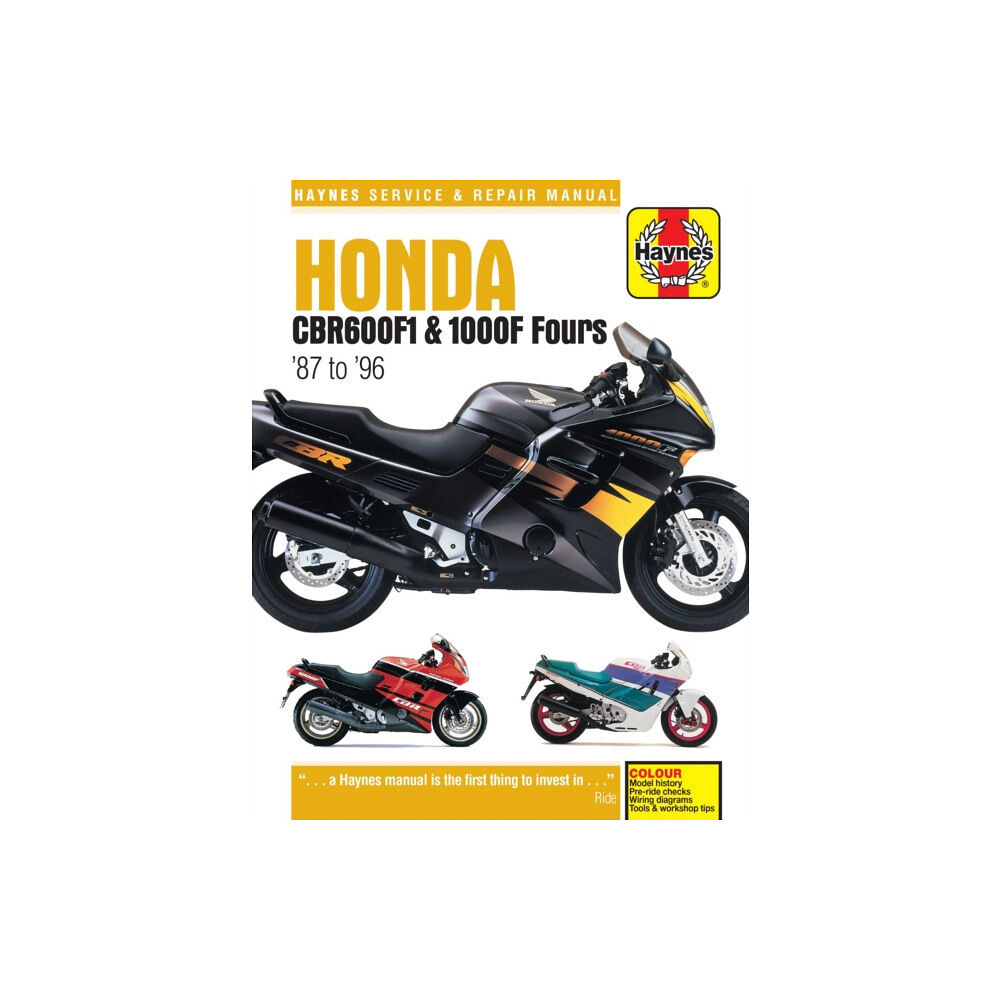 Haynes Publishing Group Honda CBR600F1 (87 -96) (häftad, eng)