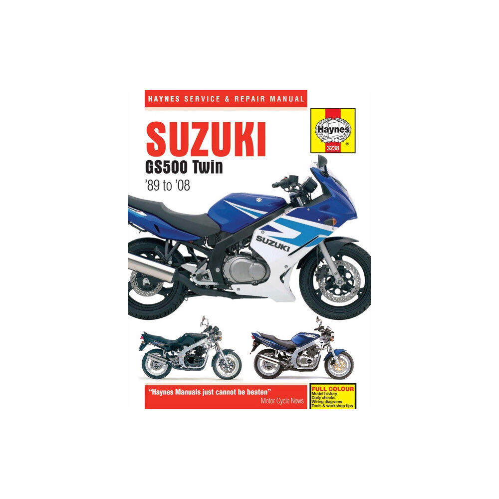 Haynes Publishing Group Suzuki GS500 Twin (89 - 08) Haynes Repair Manual (häftad, eng)