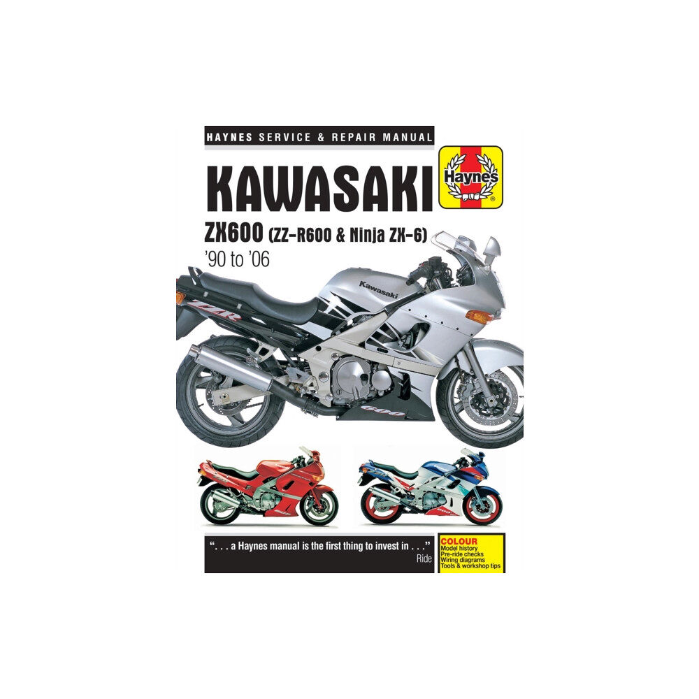 Haynes Publishing Group Kawasaki ZX600 (ZZ-R600 & Ninja ZX6) (90 - 06) (häftad, eng)