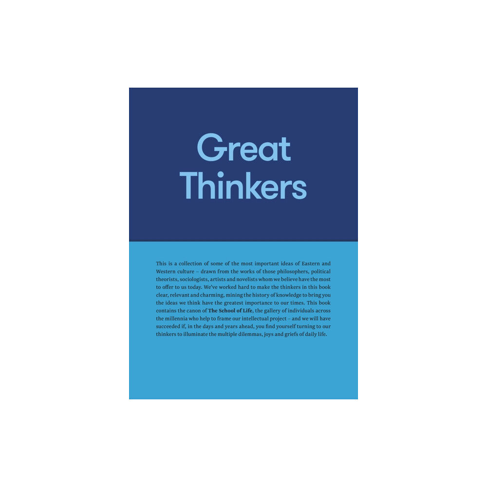 The School of Life Press Great Thinkers (inbunden, eng)