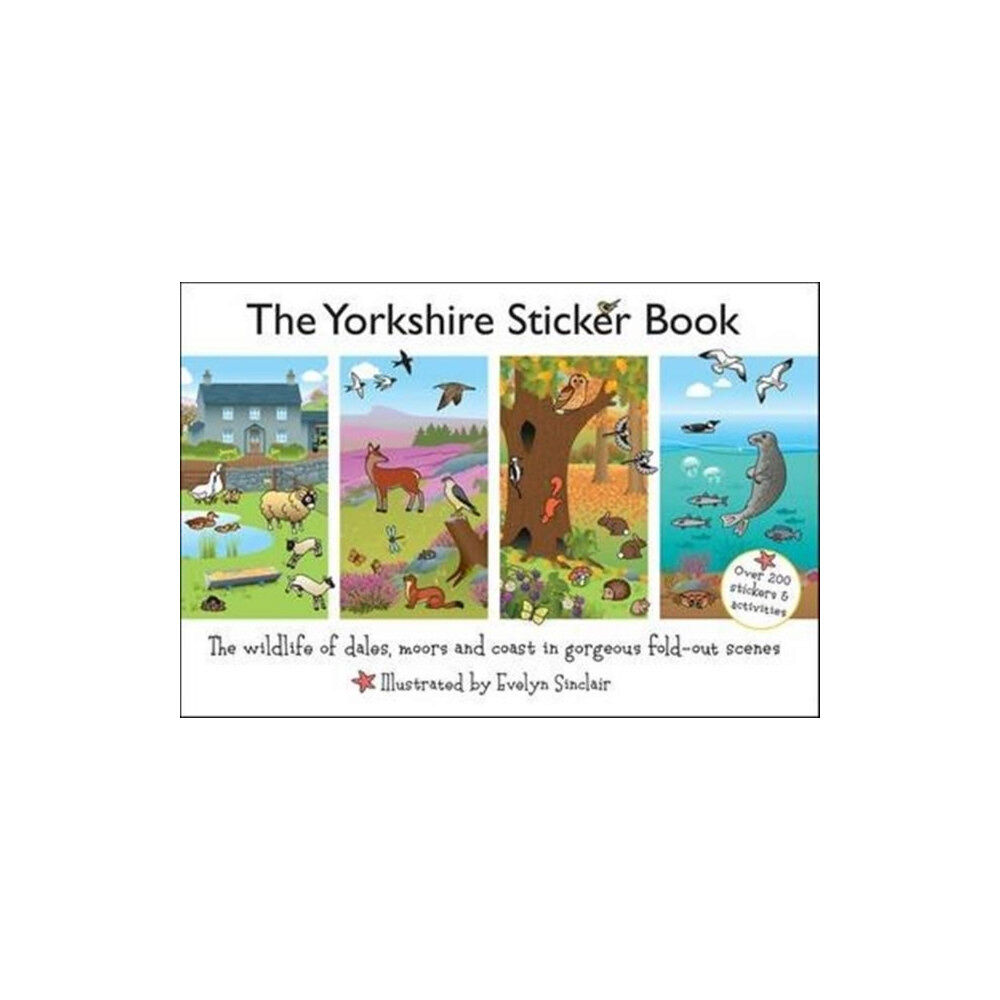 Jake Island Ltd The Yorkshire Sticker Book (häftad, eng)