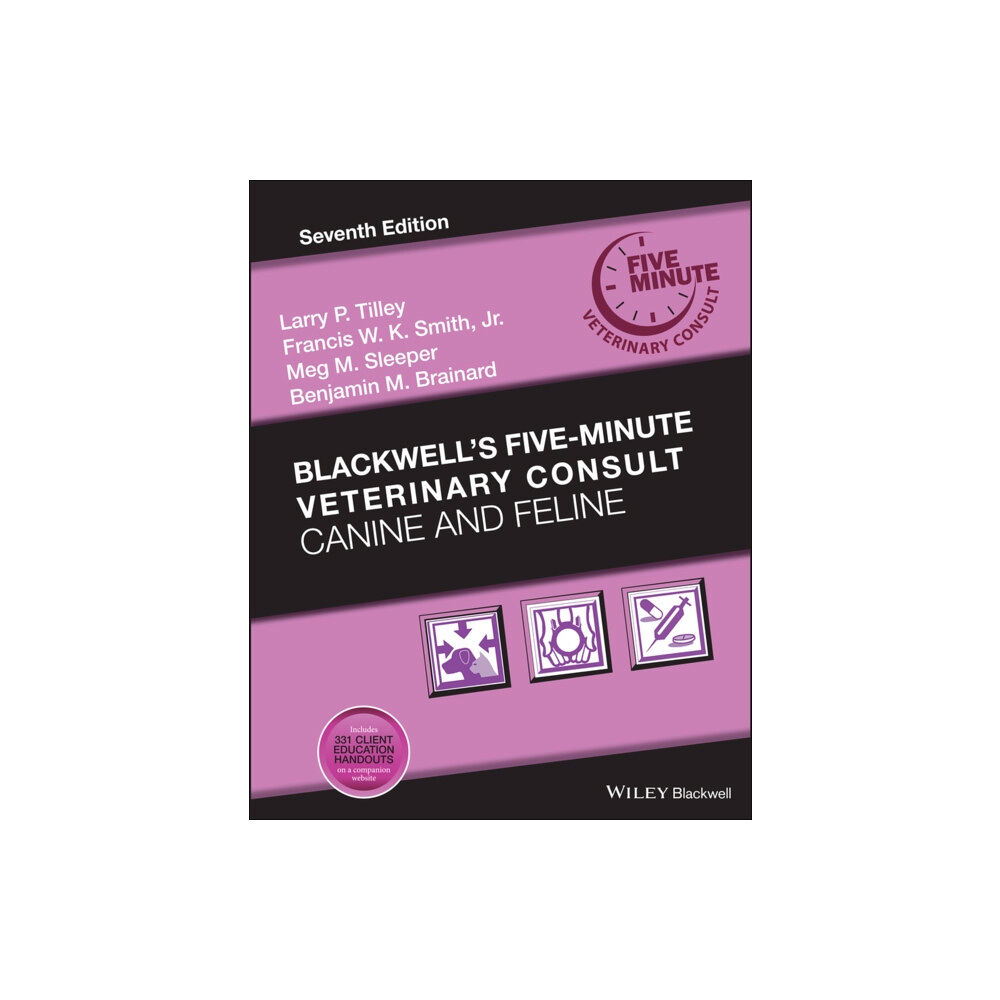 John Wiley And Sons Ltd Blackwell's Five-Minute Veterinary Consult (inbunden, eng)
