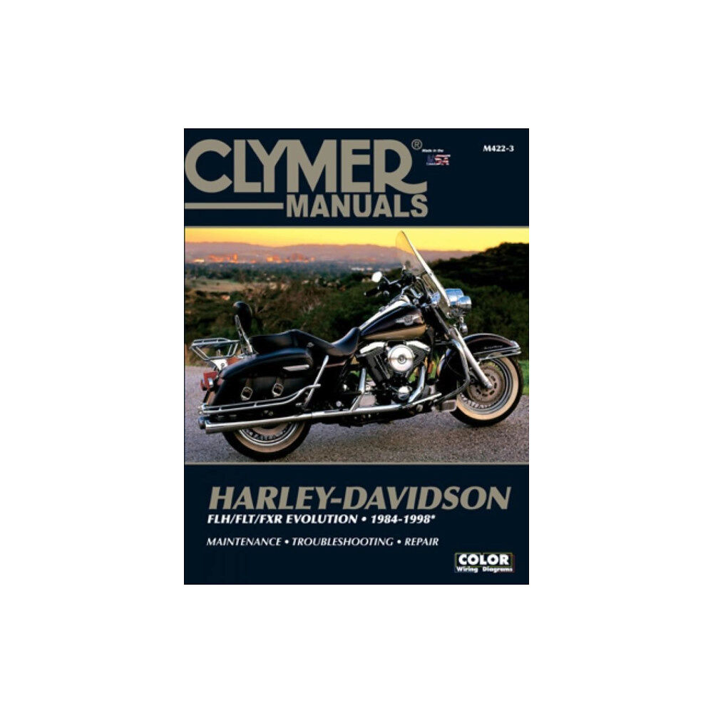 Haynes Publishing Group Harley-Davidson Road King, Electra, Tour Glide, Low Rider Motorcycle (1984-1998) Clymer Repair Manual (häftad, eng)