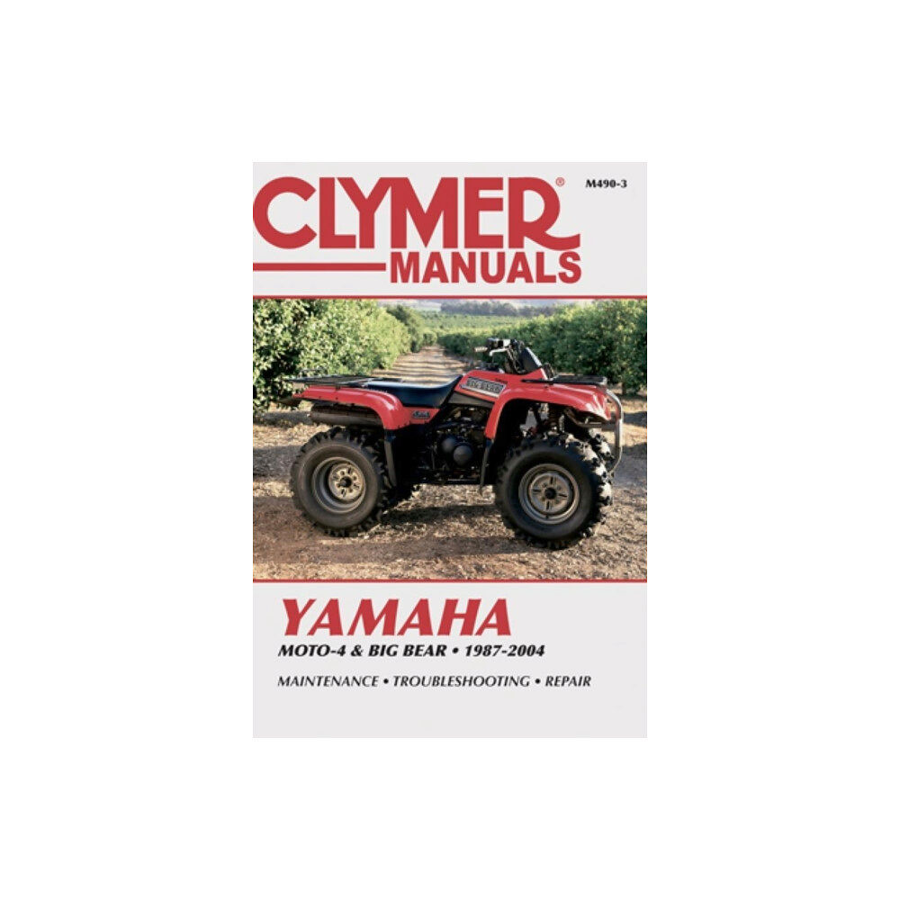 Haynes Publishing Group Yamaha Moto-4 & Big Bear ATV (87-04) Clymer Repair Manual (häftad, eng)