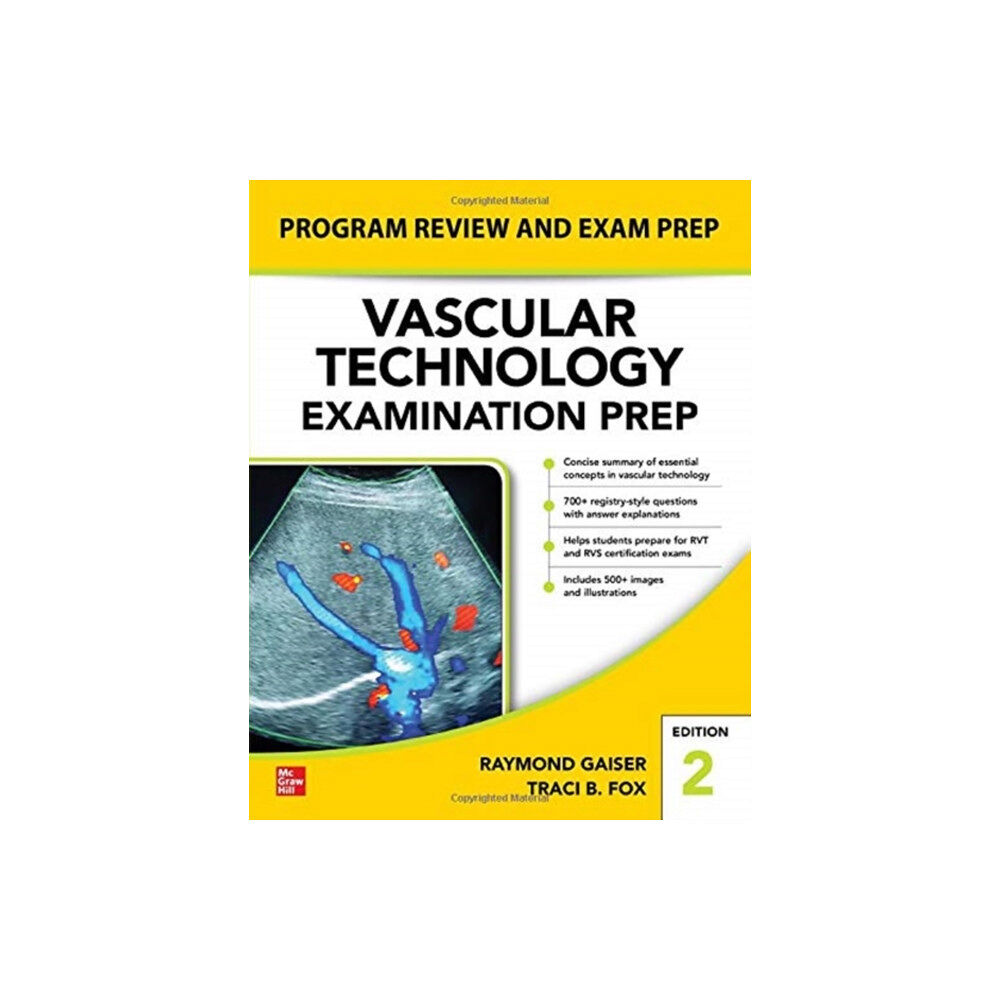 McGraw-Hill Education Vascular Technology Examination PREP, Second Edition (häftad, eng)