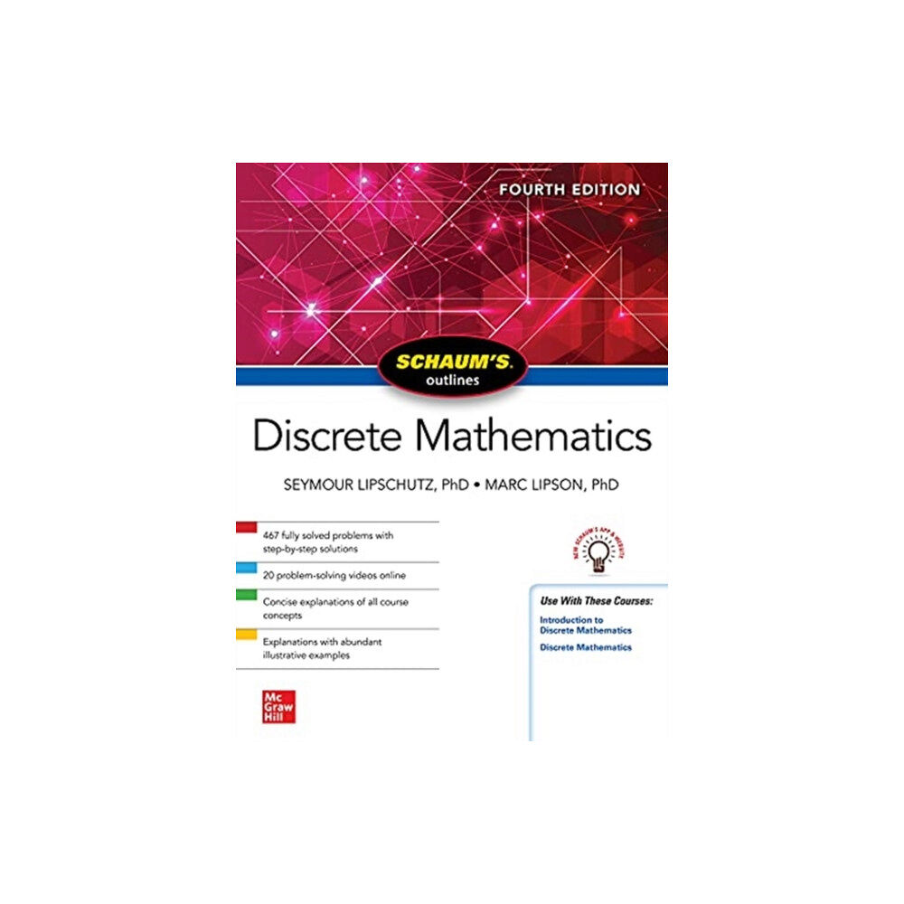 McGraw-Hill Education Schaum's Outline of Discrete Mathematics, Fourth Edition (häftad, eng)