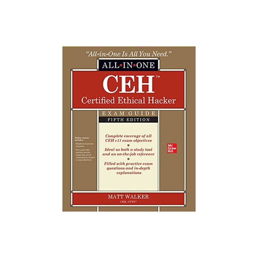 McGraw-Hill Education CEH Certified Ethical Hacker All-in-One Exam Guide, Fifth Edition (häftad, eng)