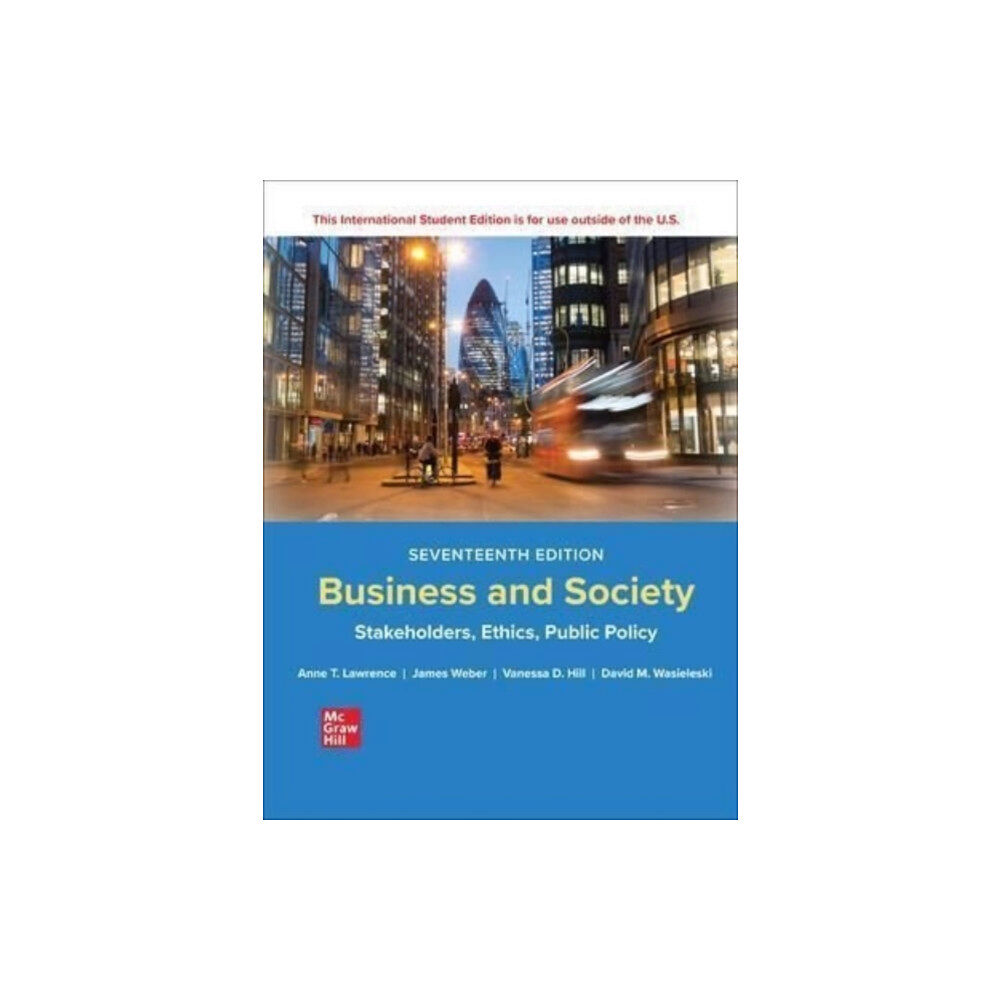 McGraw-Hill Education Business and Society: Stakeholders Ethics Public Policy ISE (häftad, eng)