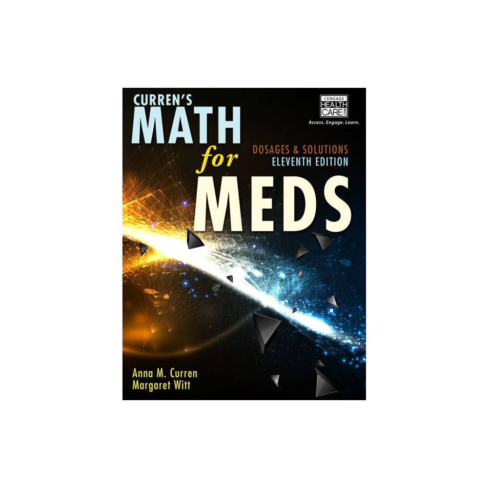 Cengage Learning, Inc Curren's Math for Meds (häftad, eng)