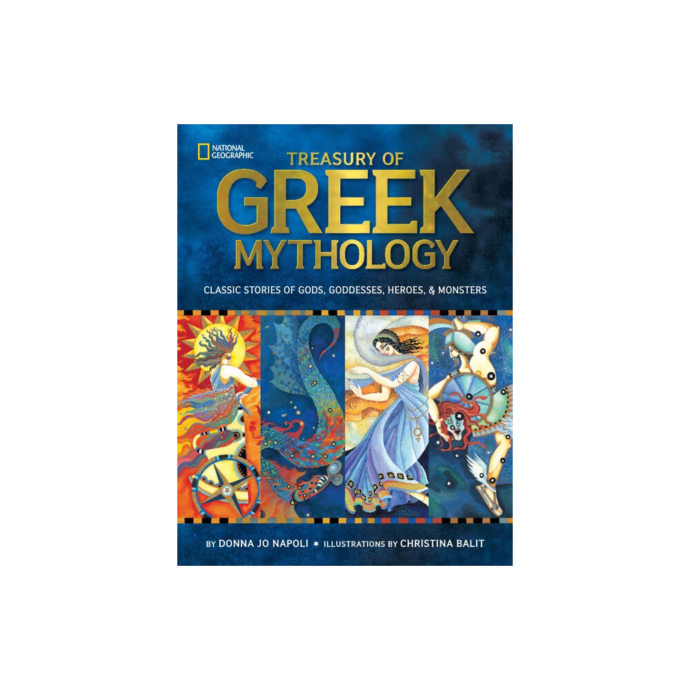 National Geographic Kids Treasury of Greek Mythology (inbunden, eng)