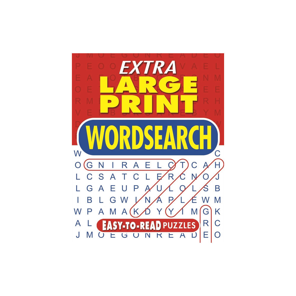 Arcturus publishing ltd Extra Large Print Wordsearch (häftad, eng)