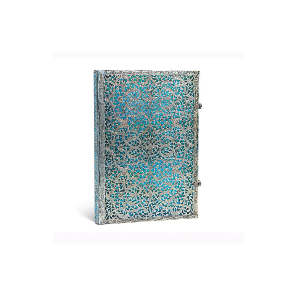 paperblanks Maya Blue Grande Unlined Hardcover Journal (inbunden, eng)