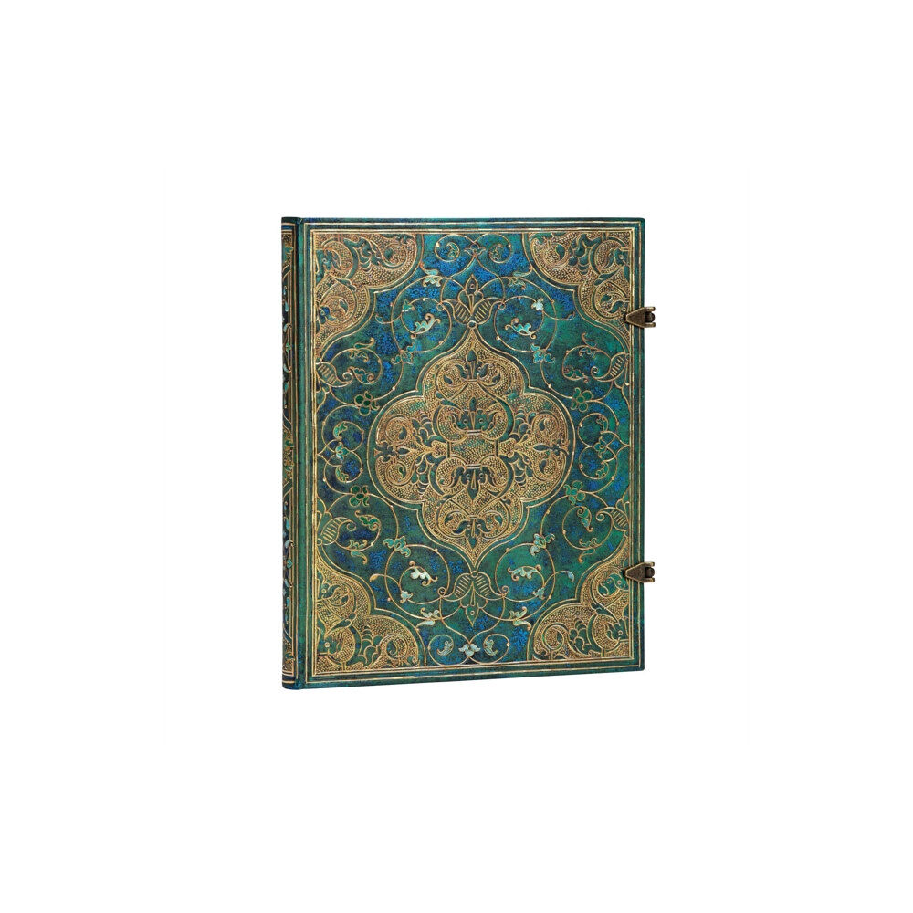 paperblanks Turquoise Chronicles Ultra Lined Hardcover Journal (inbunden, eng)